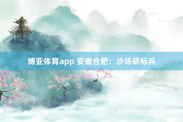 博亚体育app 安徽合肥：沙场砺标兵