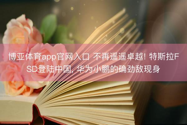 博亚体育app官网入口 不再遥遥卓越! 特斯拉FSD登陆中国， 华为小鹏的确劲敌现身